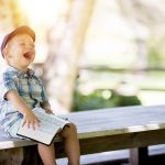 Child laughing